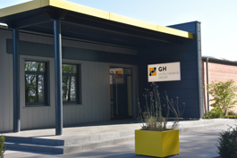 Neue Bürogebäude und Lagerhallen im G.U.T. Lingen